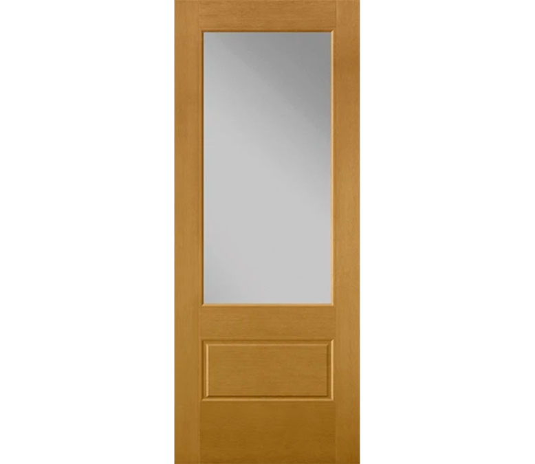 Minot 3 Quaters Light Fiberglass Entry Door