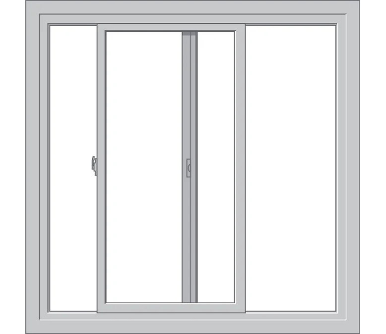 Minot Pella Hurricane Shield Series Vinyl Sliding Window